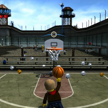 Sport venue, Ball, Games, Pc game, Ball, Video game software, Basketball, Sports game, Play, Arena, 