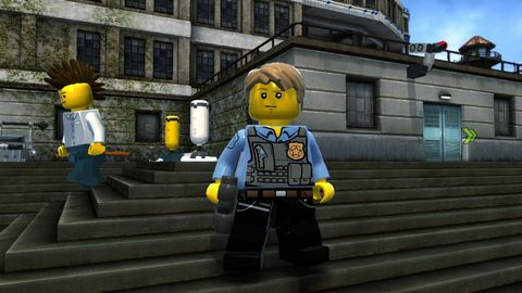 Stairs, Standing, Fictional character, Animation, Fiction, Toy, Lego, Action figure, Animated cartoon, Figurine, 