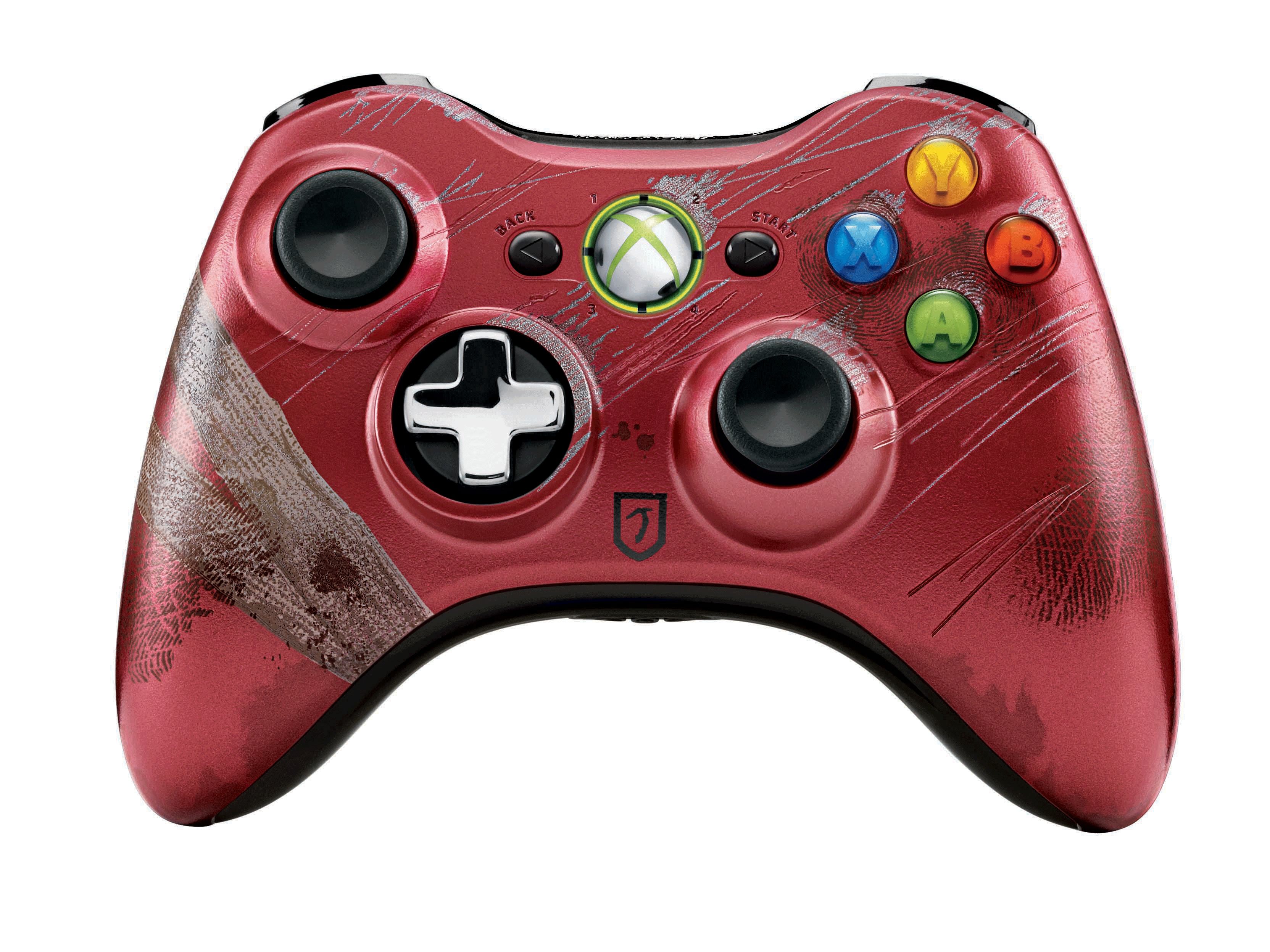 Red xbox 360 clearance controller