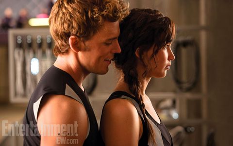 hunger games clove and katniss