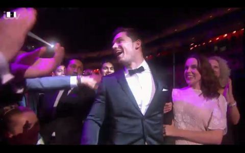 David Witts girlfriend booed at NTAs