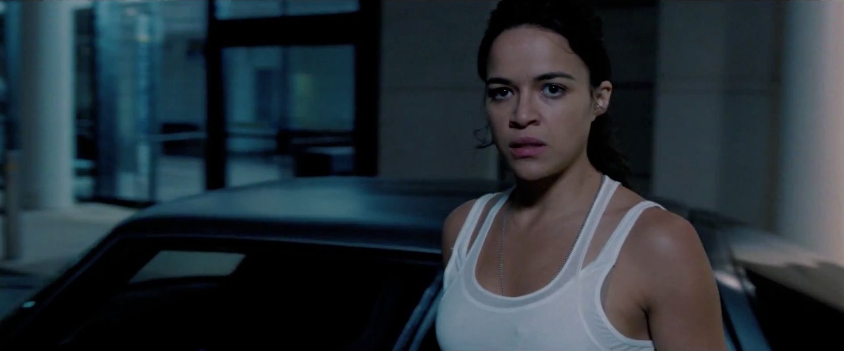 Letty, who suffers from amnesia, currently works for Owen and almost kills Dom.