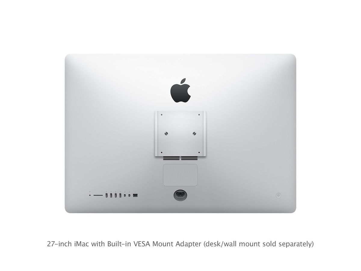 Apple launches iMac with VESA mount