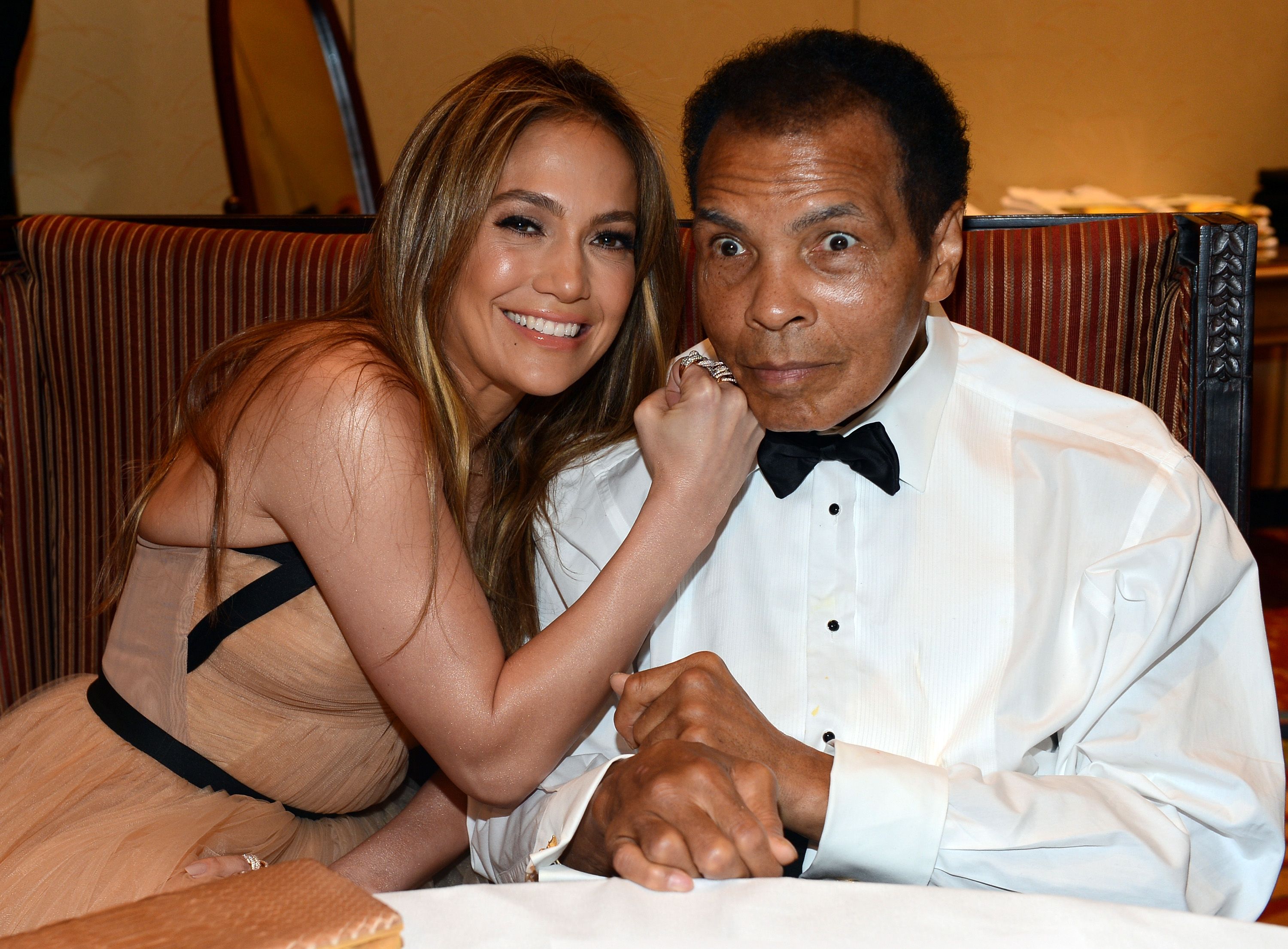 Jlo Punches Muhammad Ali Picture