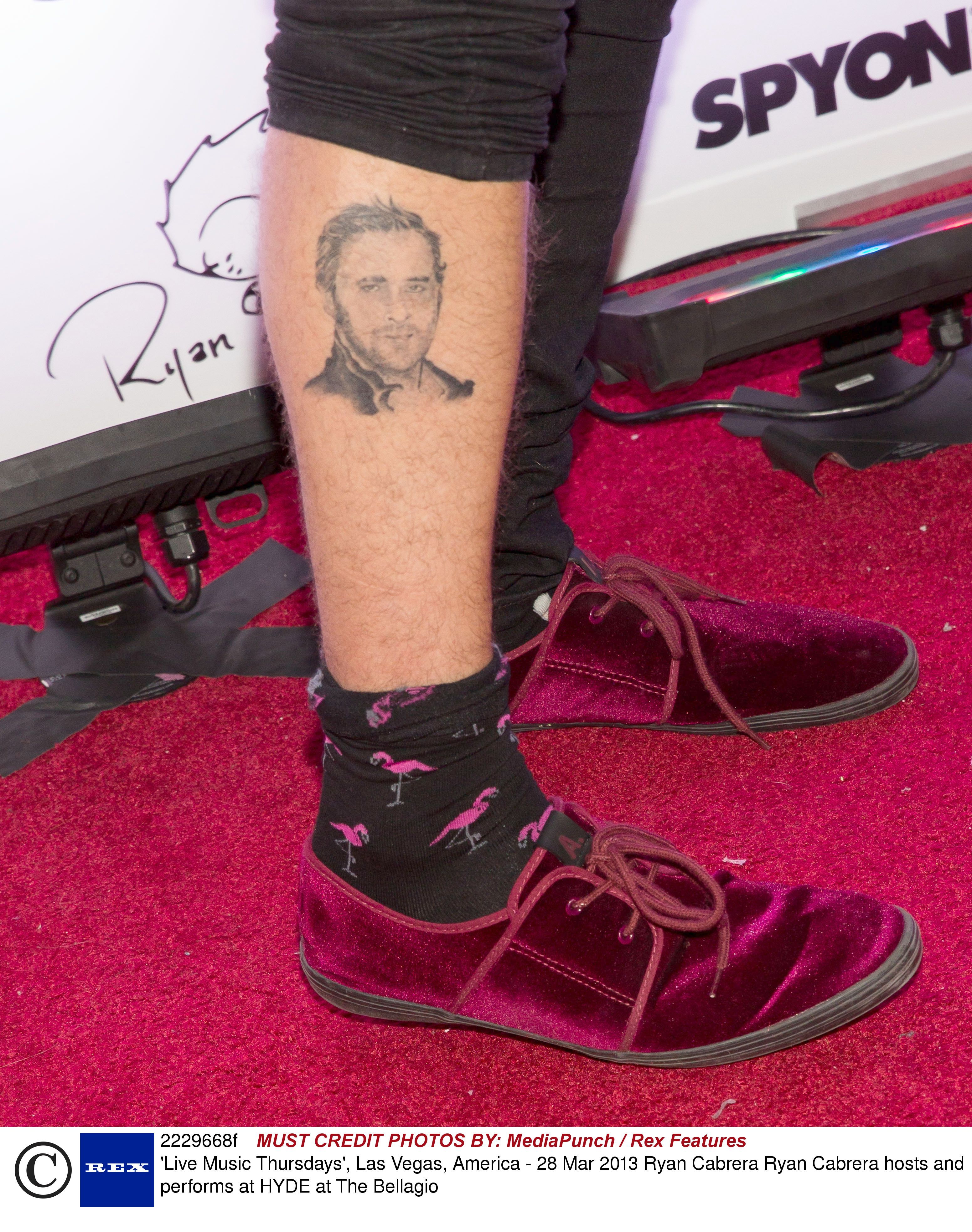 Ryan Gosling regrets face tattoo as Ryan Cabrera lives Ryan Gosling face  tattoo regret