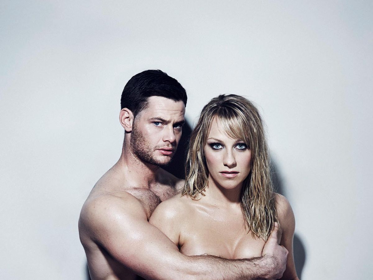 Chloe Madeley topless with boyfriend