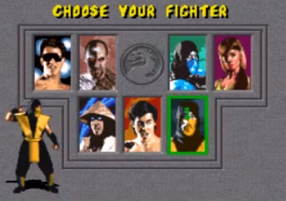 Check Out Motion Capture Footage From the 1992 'Mortal Kombat