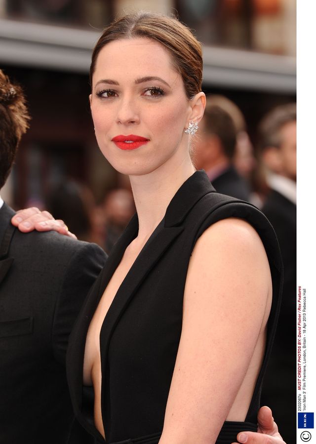 Rebecca Hall Bares At Iron Man Launch 