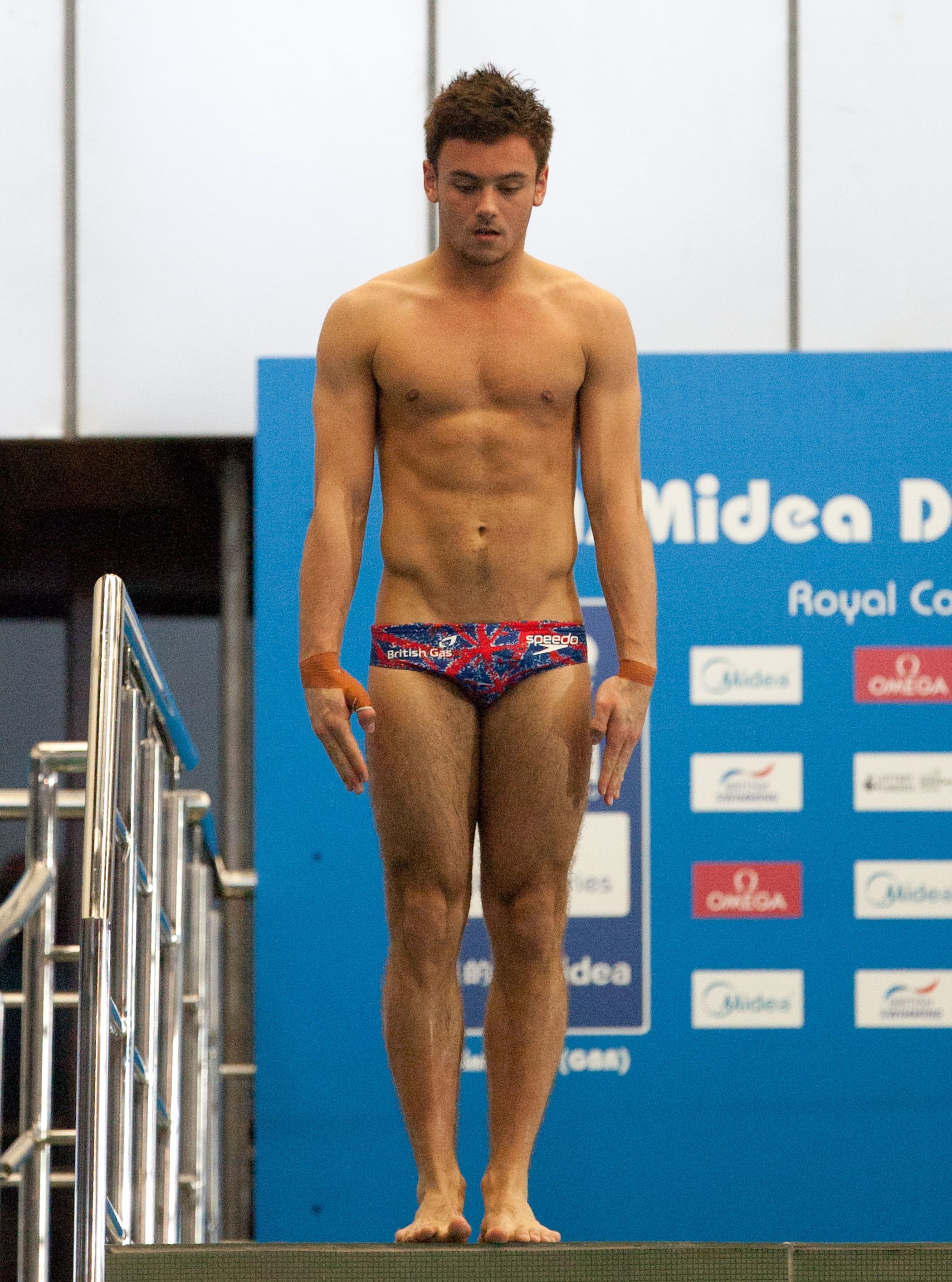 Gay Spy Tom Daley Wins In Tiny Trunks