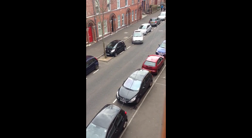 Driver takes 30 minutes to parallel park Driver takes 30 minutes to parallel park