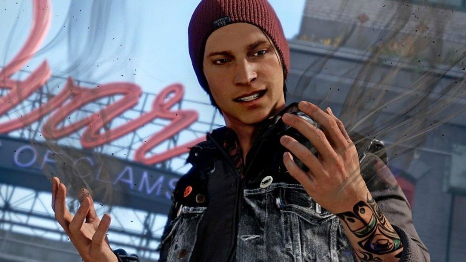 infamous second son beanie