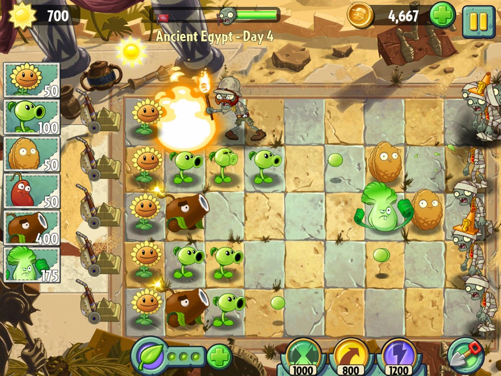 EA adds a new battle mode to four-year-old 'Plants vs Zombies 2