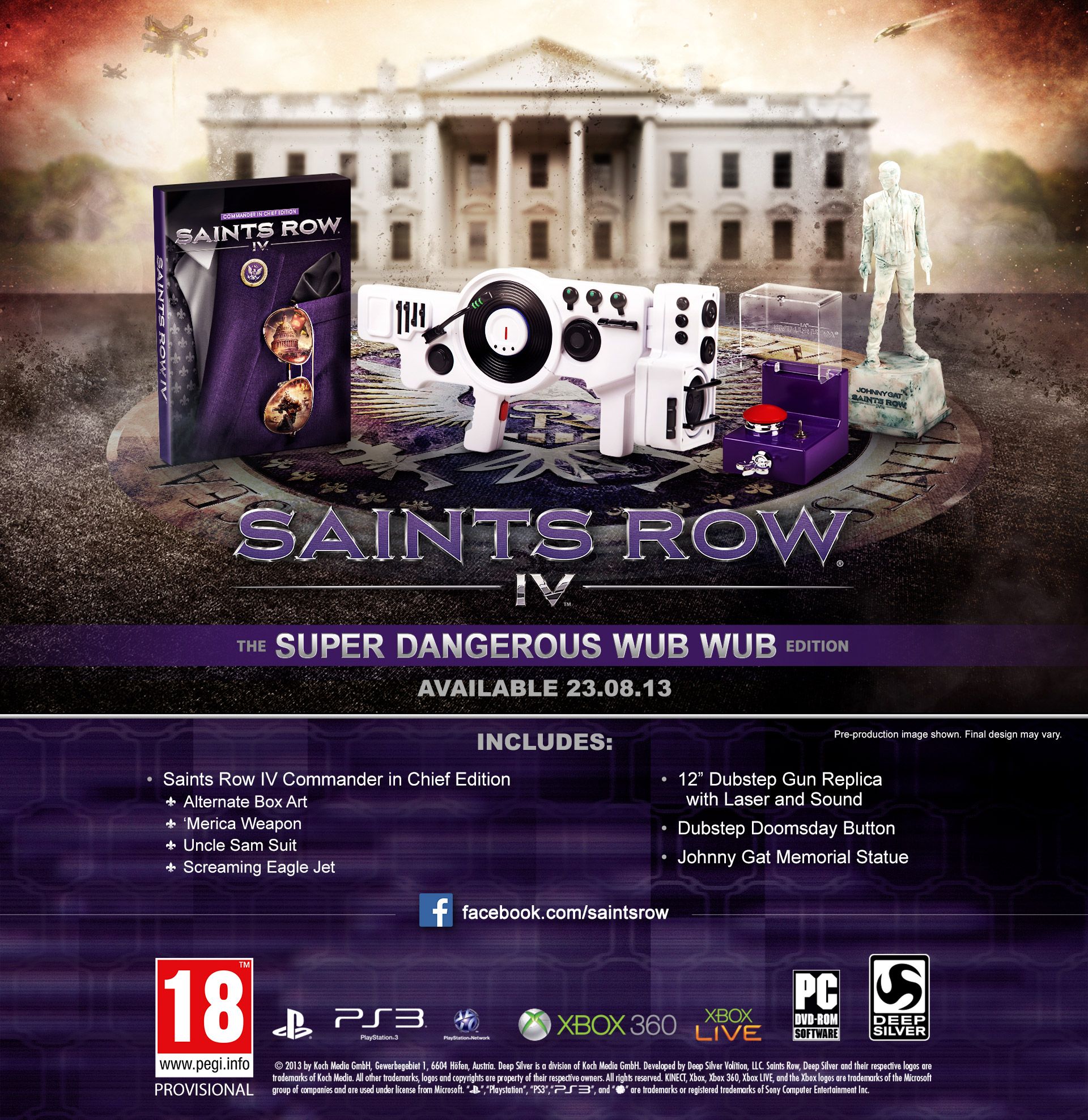 Dub step gun in Saints Row 4 ltd pack