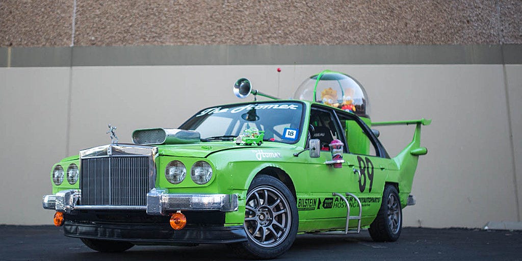 The Simpsons Real Life Homer Car Built The Simpsons Real Life Homer Car Built