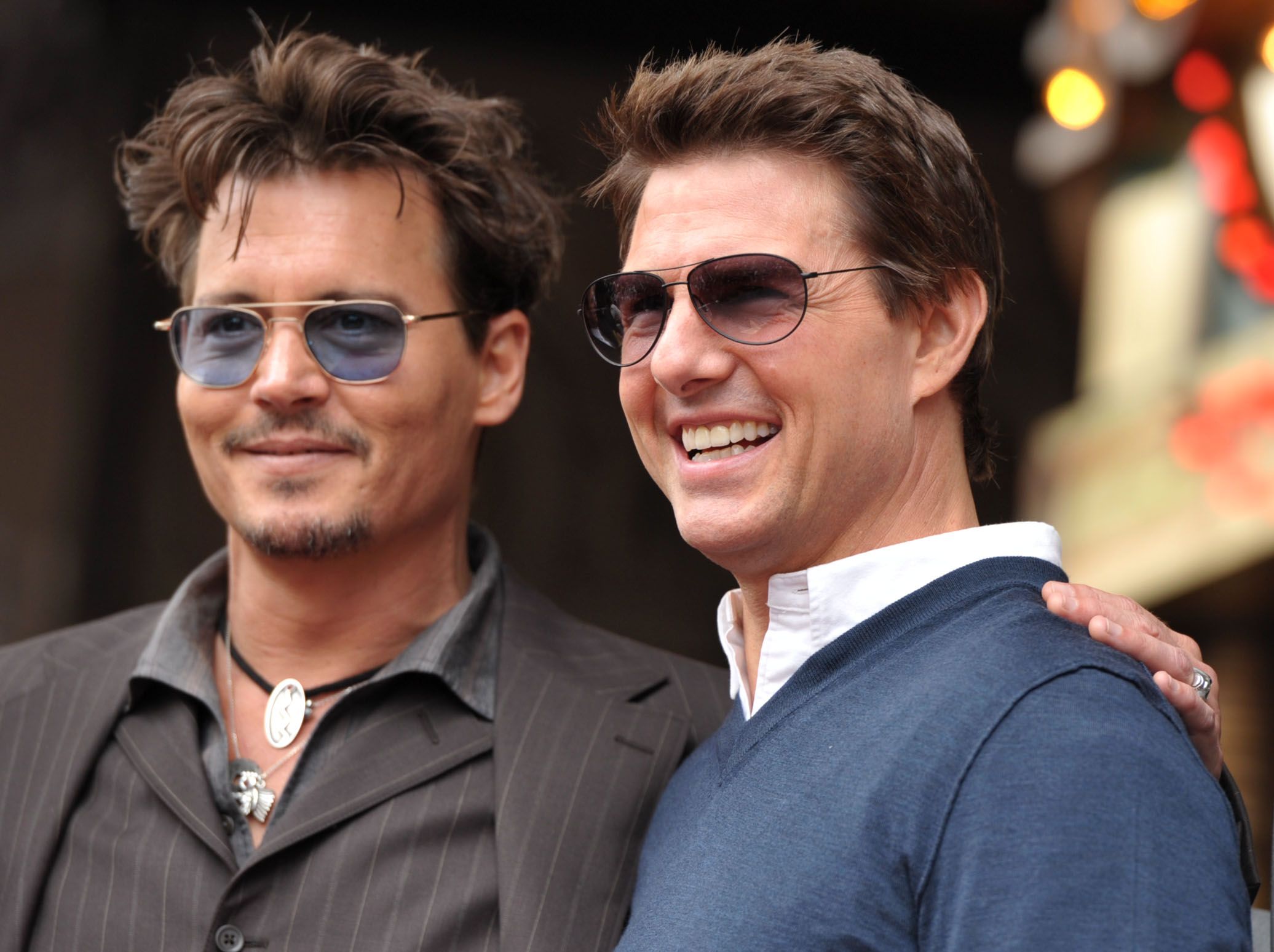 Johnny Depp, Tom Cruise Celebrate Jerry Bruckheimer's Hollywood