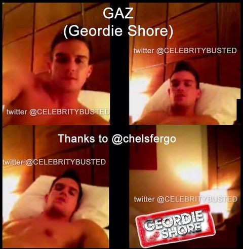 Geordie Shore' Gaz naked pictures leaked by Harry Styles lapdancer? 
