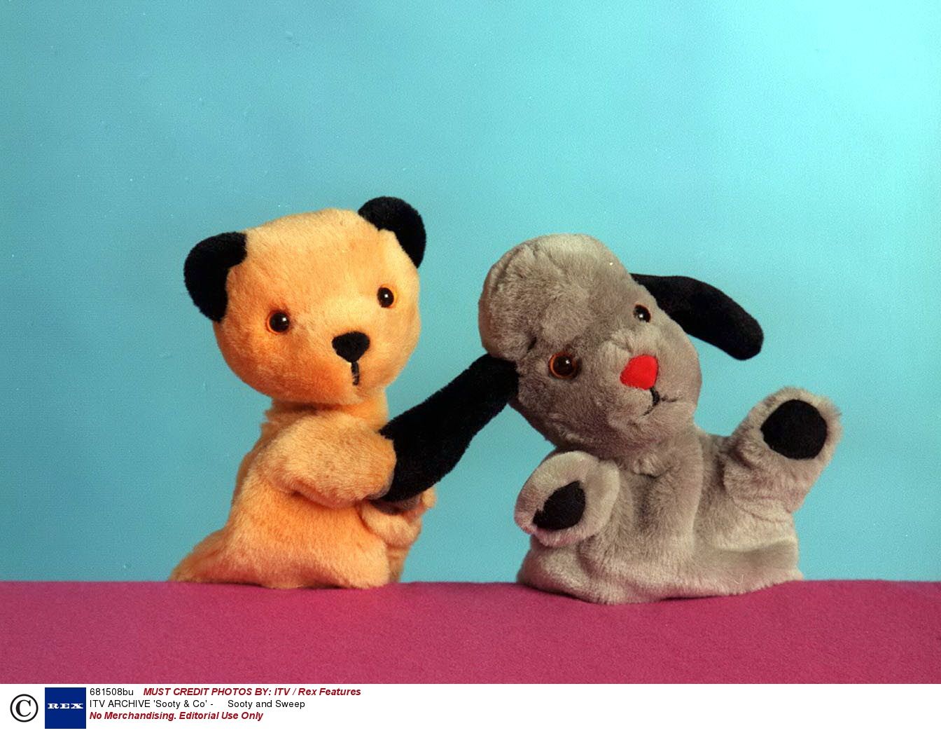 Sooty and sweep store teddy bears