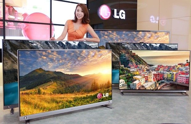 Display device, Television set, Flash photography, Flat panel display, Led-backlit lcd display, Collage, 