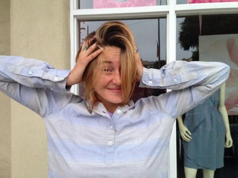 Shailene Woodley Cuts Hair Off Picture