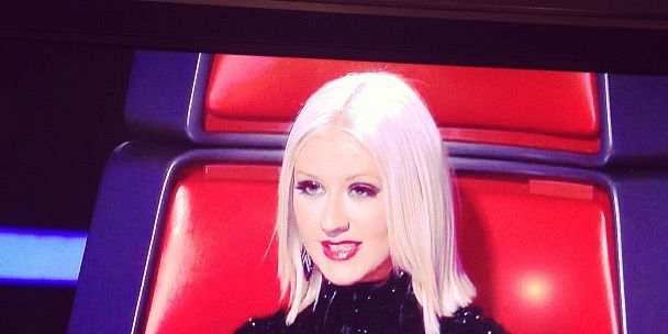 Christina Aguilera in 'The Voice' image