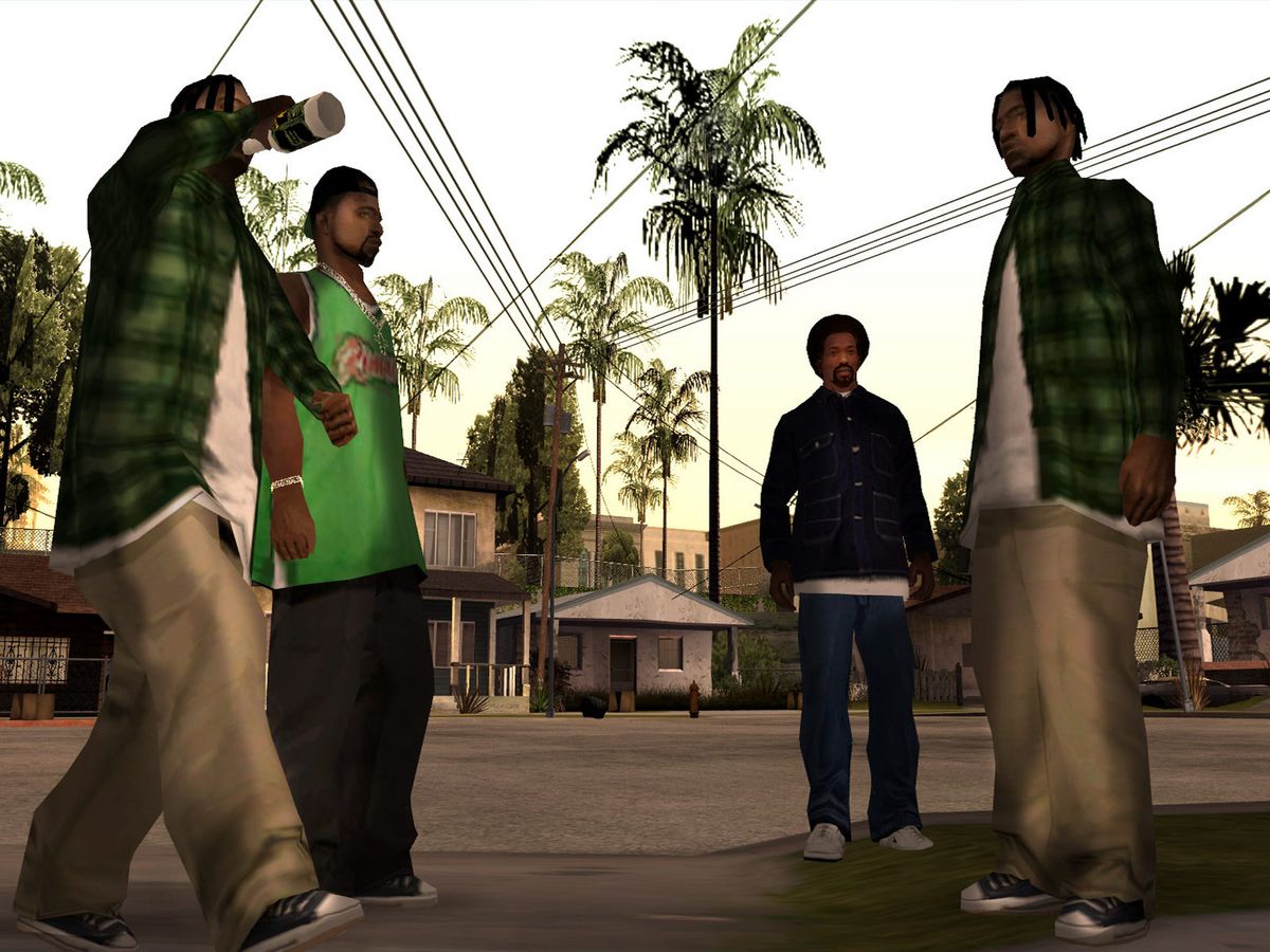 GTA: San Andreas HD on Xbox 360 is actually a port of the mobile version