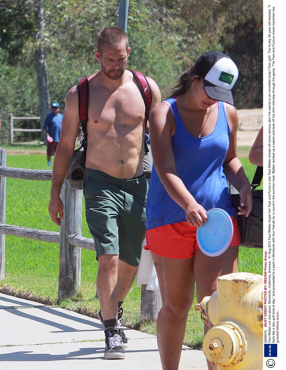 Paul Walker looks fit & furious