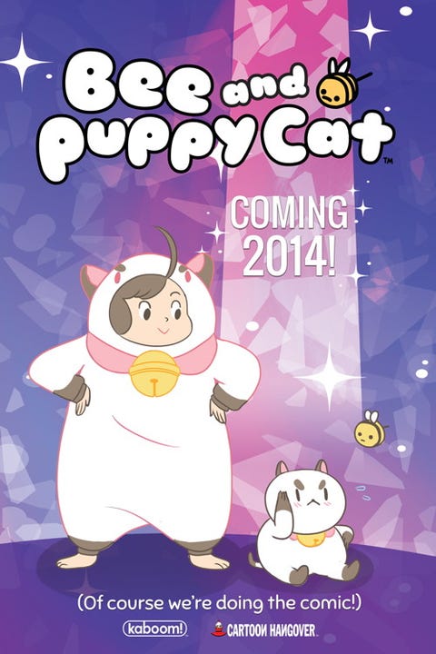 Bee and PuppyCat' comic coming to BOOM! Bee and PuppyCat' comic coming to BOOM!