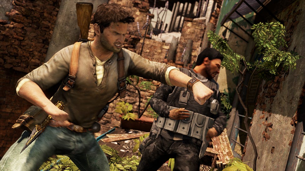 uncharted 3 .. best game ever.check out this awesome gameplay video from  my friends .