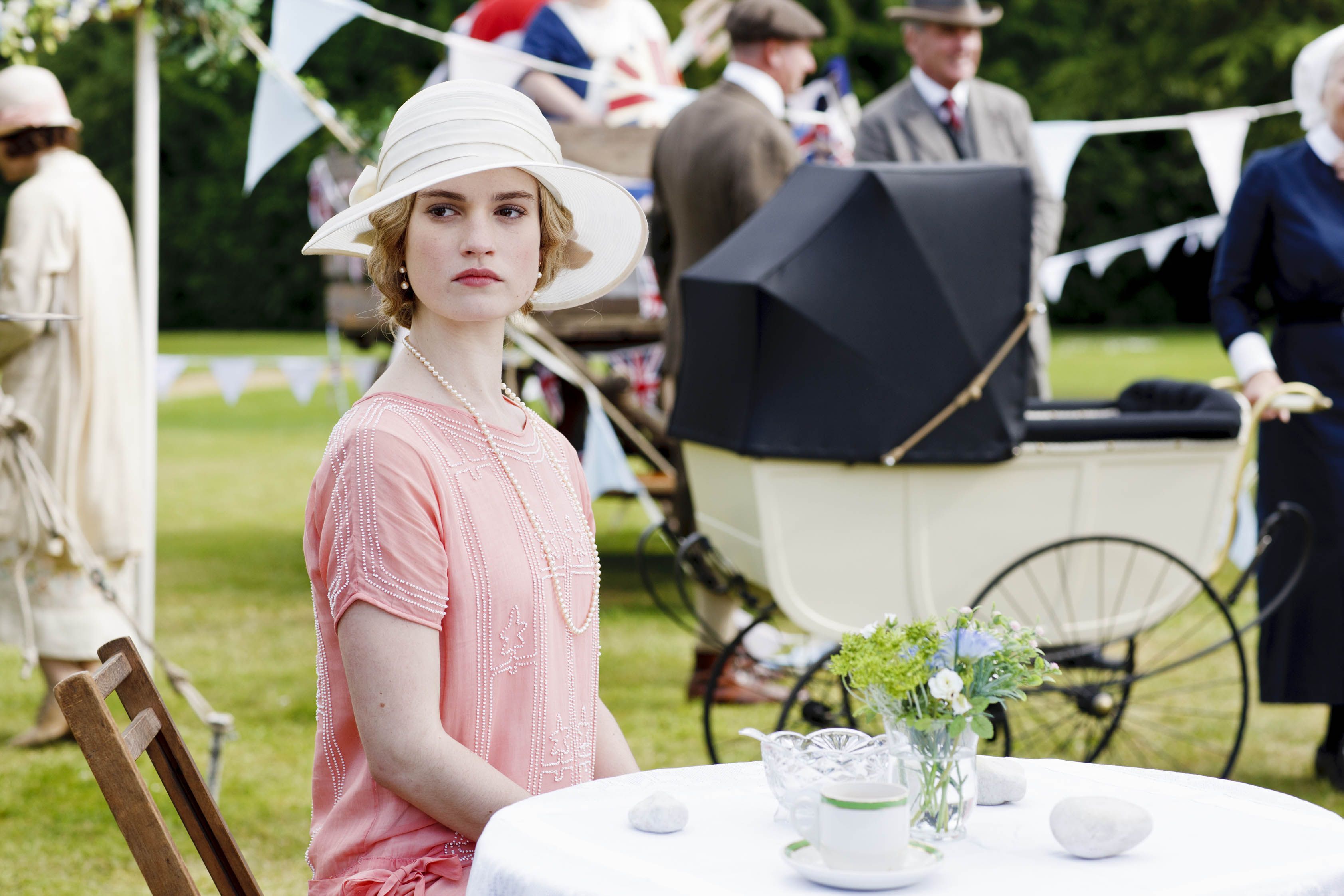 Downton Abbey Bosses Explain Lily James Absence In Upcoming Movie