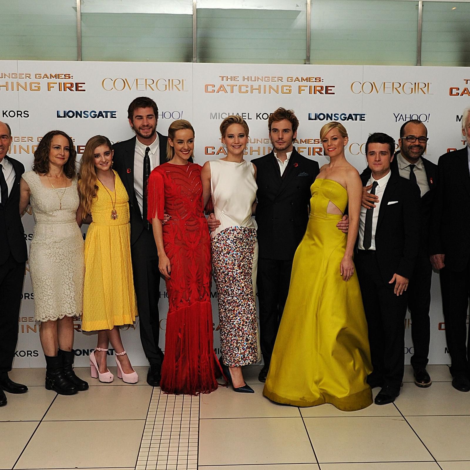 hunger games catching fire movie cast