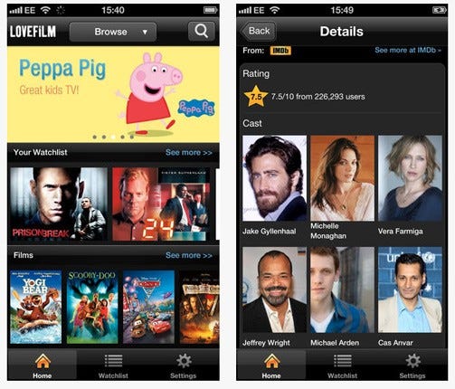 Lovefilm iPhone app launches in UK