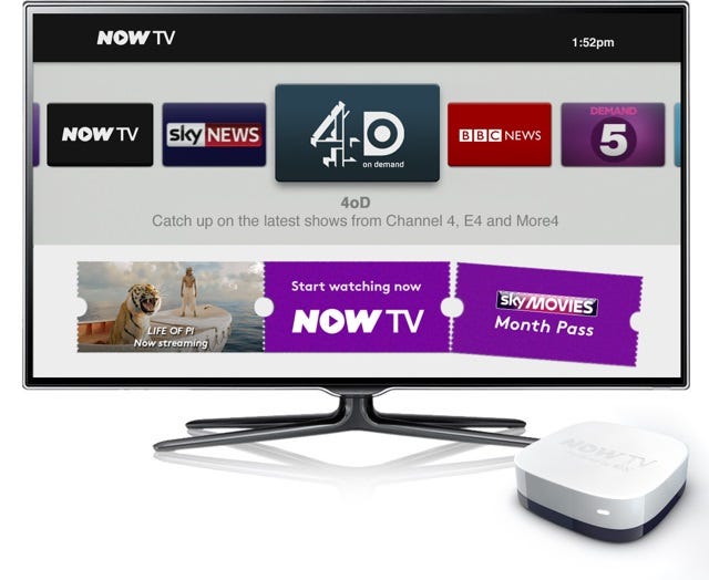 Sky leaks plans for updated Now TV box