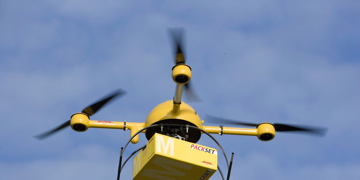 DHL testing drone delivery technology