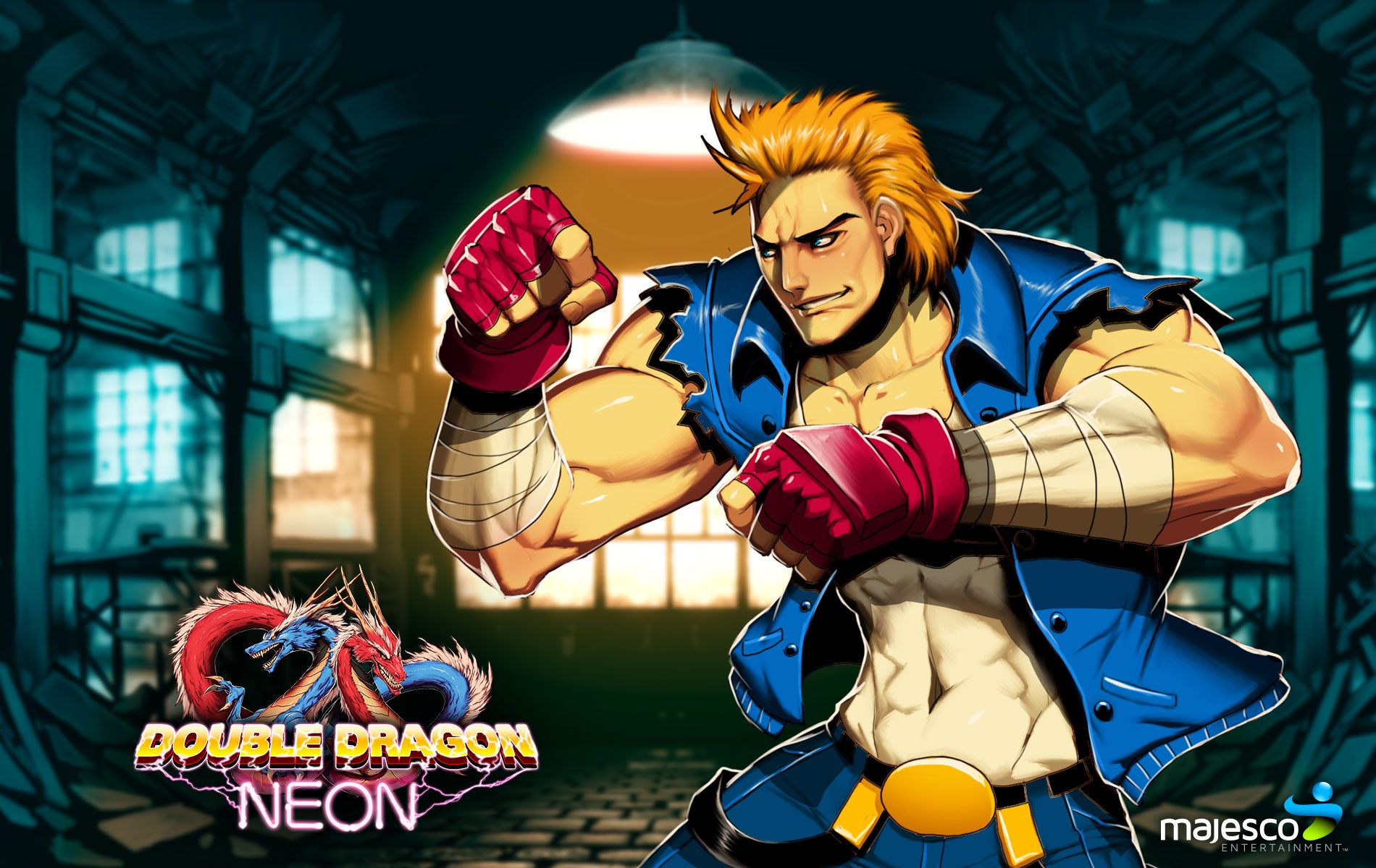 Double Dragon: Neon embraces the cheese and looks good doing it