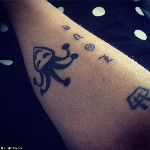 Justin Bieber custody tattoo photos released by Miami Beach Police