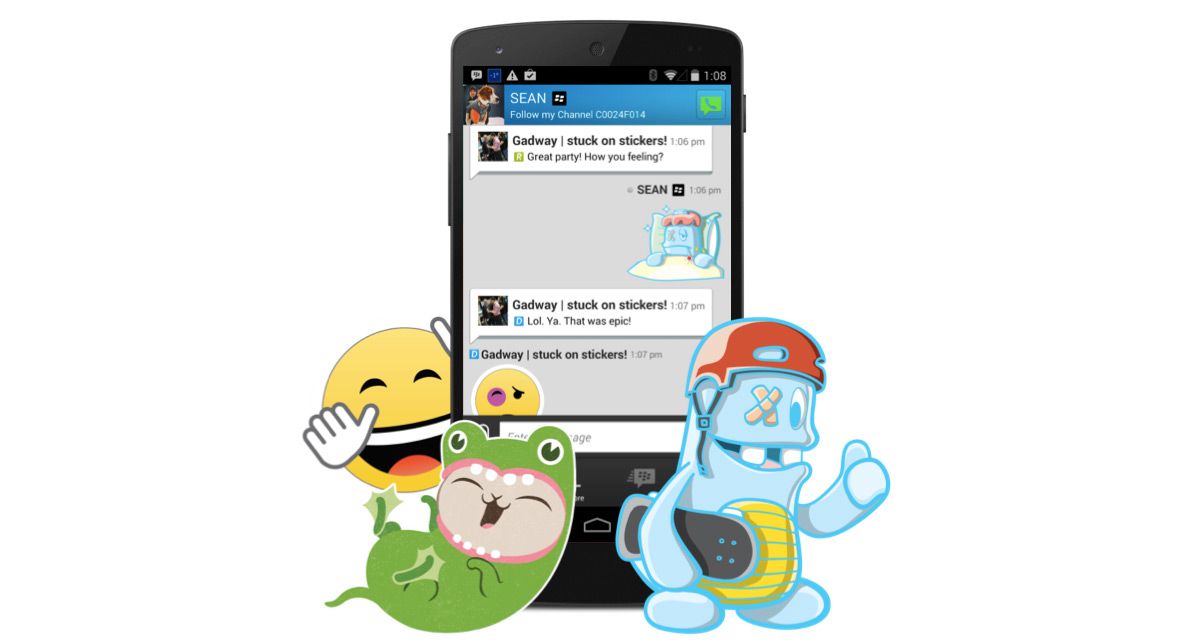 Bbm stickers shop