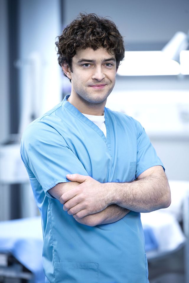 lee mead as lofty in casualty