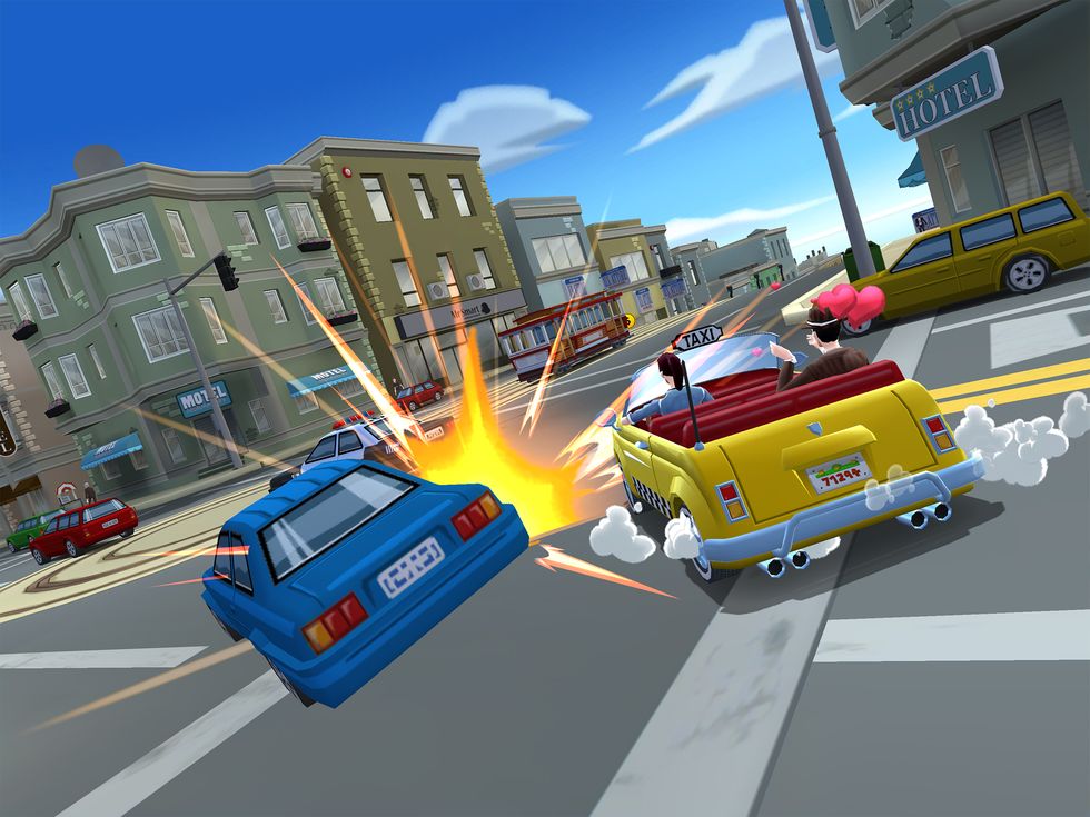 Why is the new Crazy Taxi free-to-play?