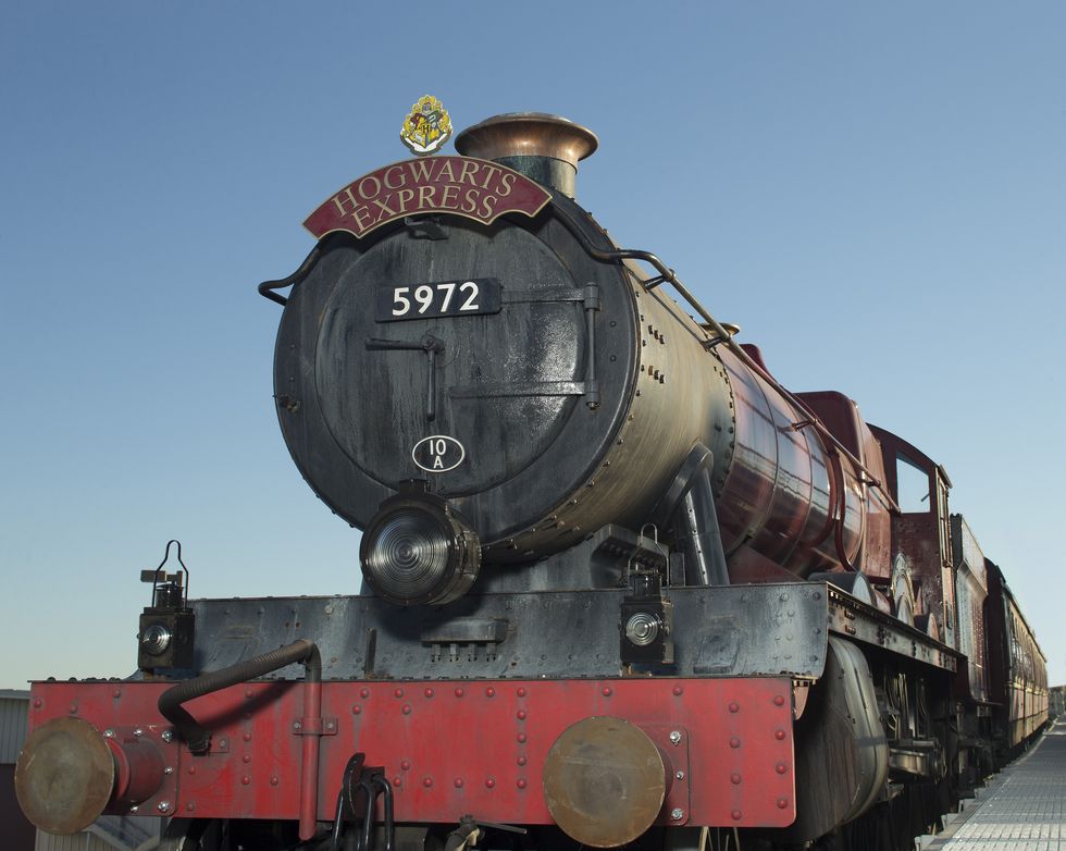 Hogwarts Express gets ride