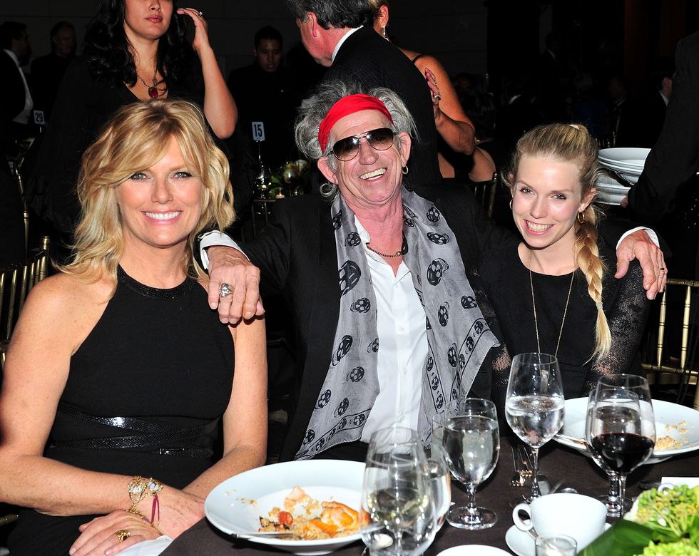 Who is Keith Richards' model and radio host daughter Theodora? The