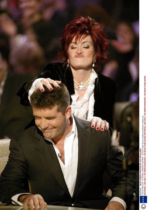 Sharon Osbourne Simon Cowell X Factor Flirting Through The Years