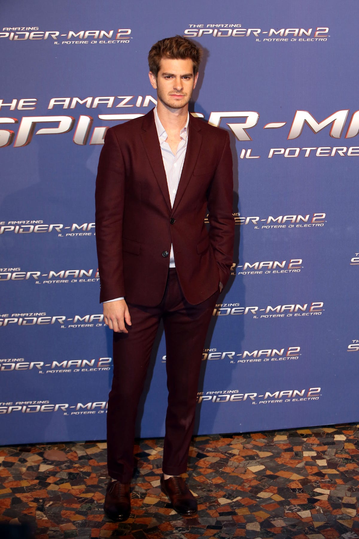 andrew garfield cabello spiderman 2