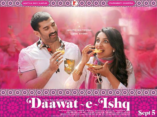 Chopra reveals Daawat E Ishq movie poster