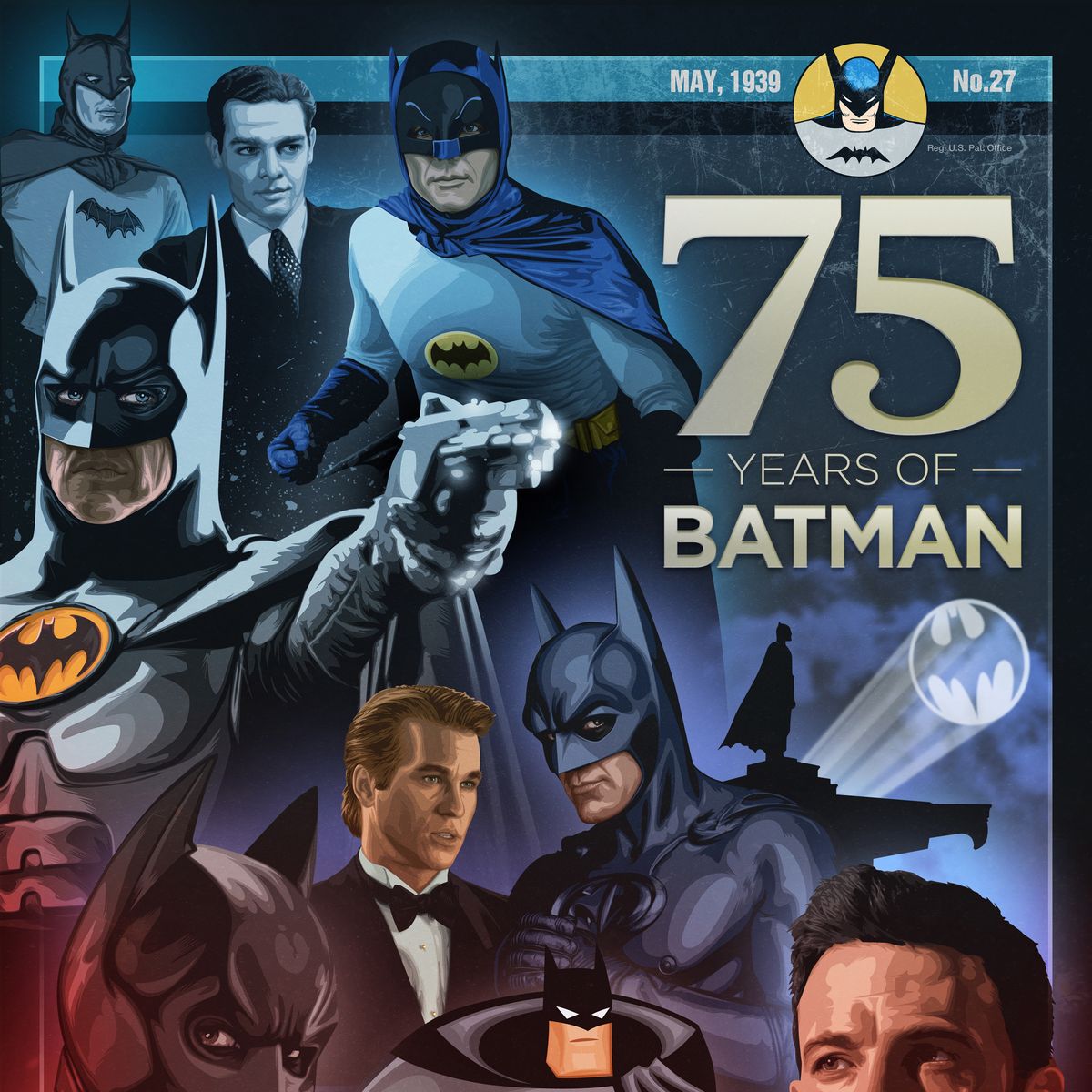 Batman turns 75: The men behind the mask