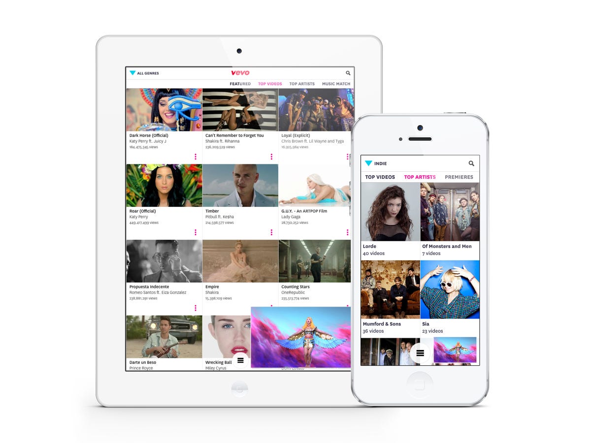 Vevo launches new iOS application