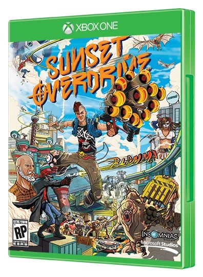 PSN ad uses the font from Xbox One-exclusive Sunset Overdrive