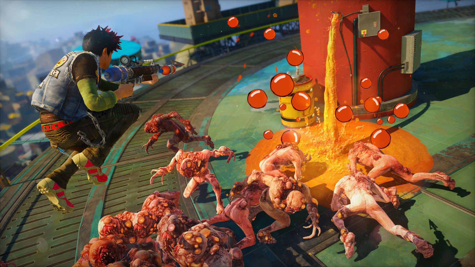 Sunset Overdrive debuts gameplay footage