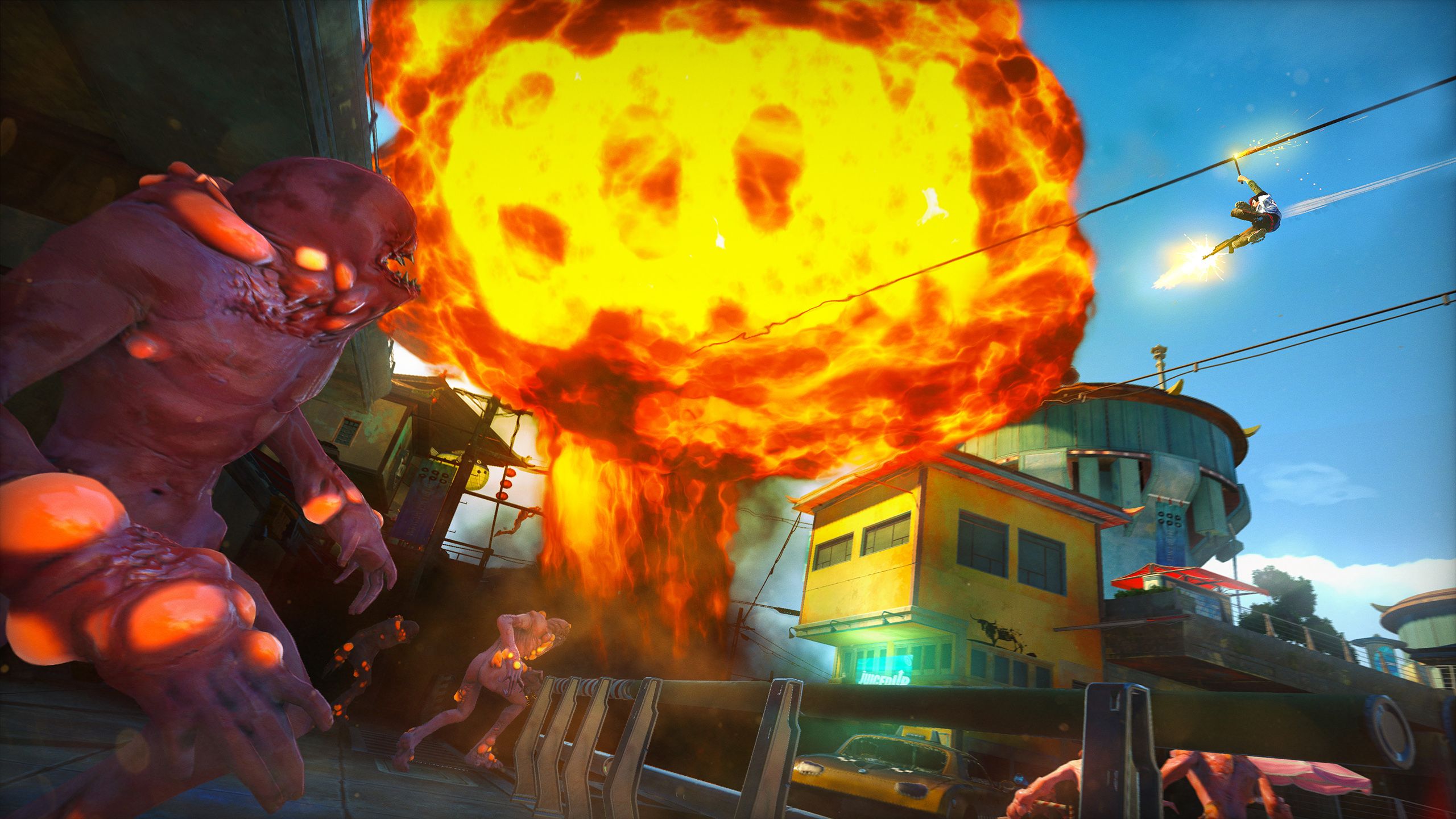 Sunset Overdrive gameplay trailer features weapons, factions, enemies -  XboxAddict News