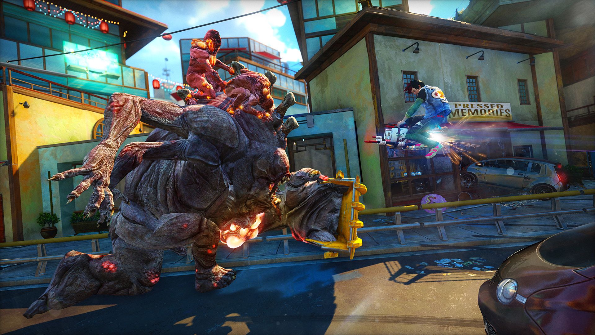 Sunset Overdrive Gameplay Trailer: Awesome Rampage! - The Escapist