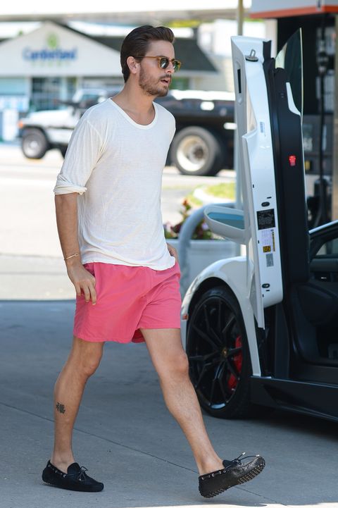 Male stars in ridiculously short shorts